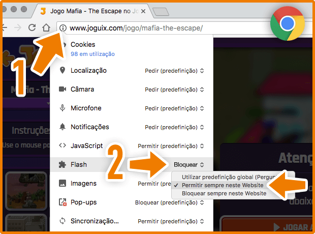 Como ativar o Flash Player para jogar no navegador - Joguix